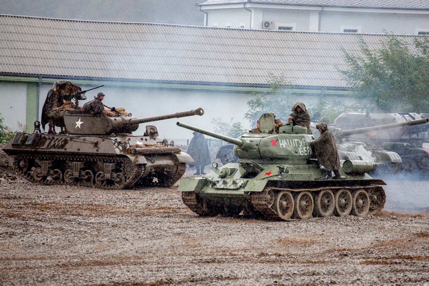 XI Festival di storia militare a Pivka Carri armati