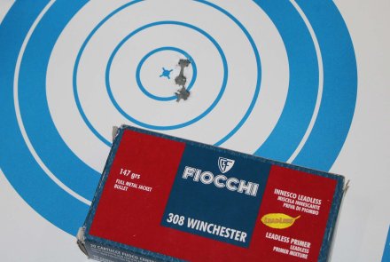 Rosata a 300 metri con cartucce Fiocchi 