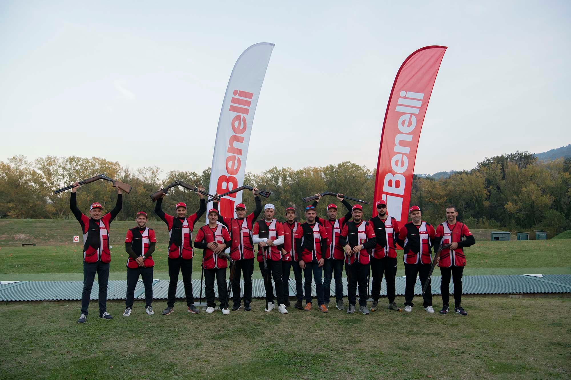 benelli: Benelli 828 U Sport Team: l’inaugurazione della squadra di tiratori Compak e Compak- Sporting 