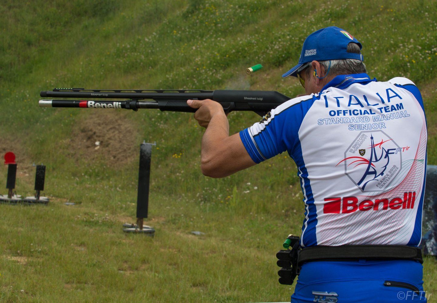 Campionato del Mondo Shotgun I.P.S.C. Francia 2018 Tiratore Benelli