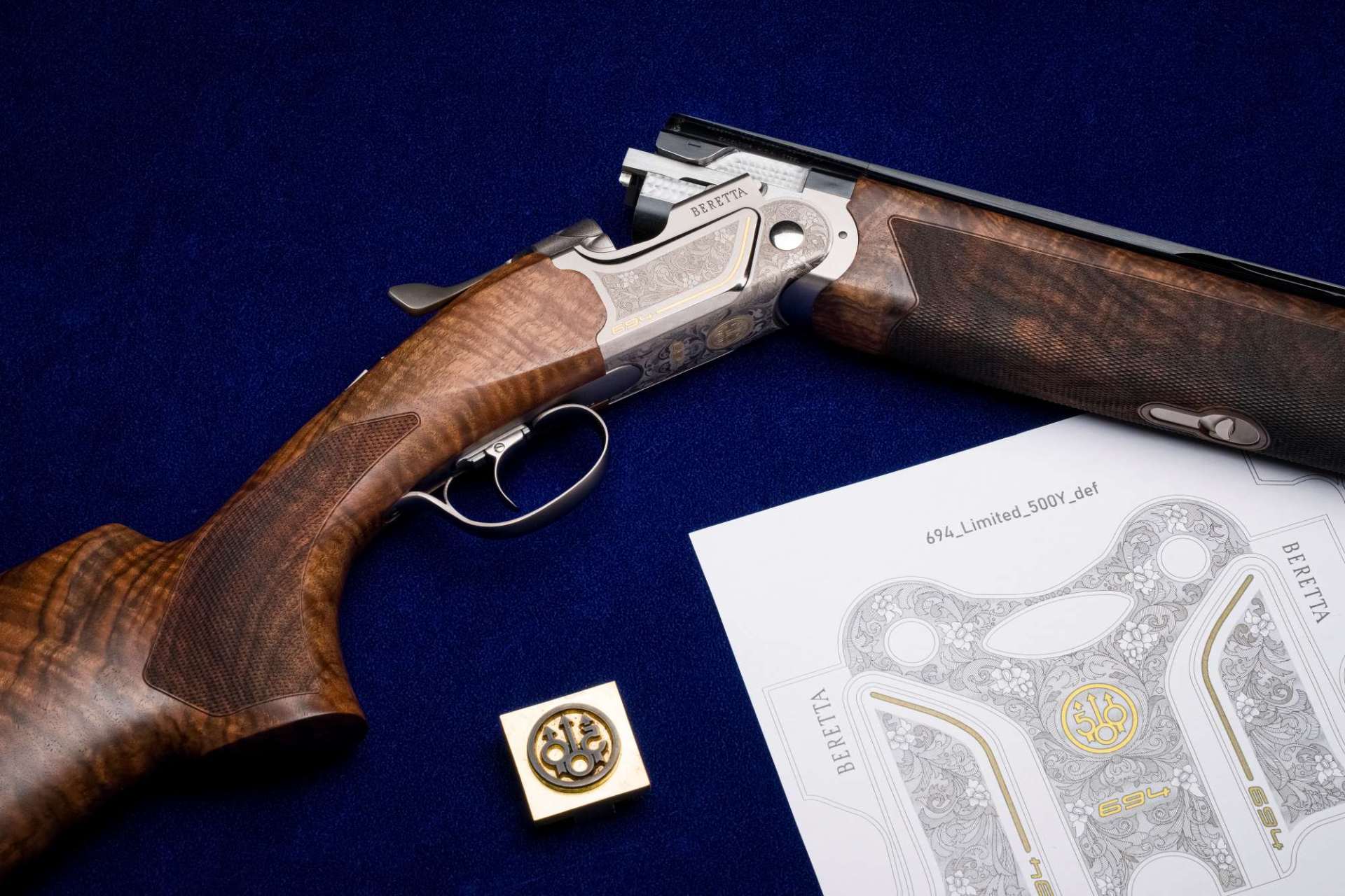 beretta: Beretta 694 500 Years Limited Edition, cinquecento anni di vittorie per una splendida edizione limitata