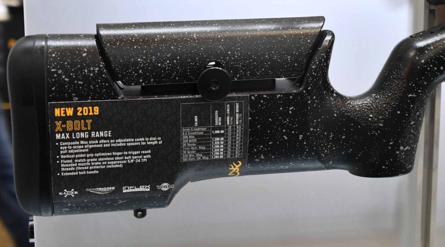 Calcio del Browning X-Bolt Max Long Range