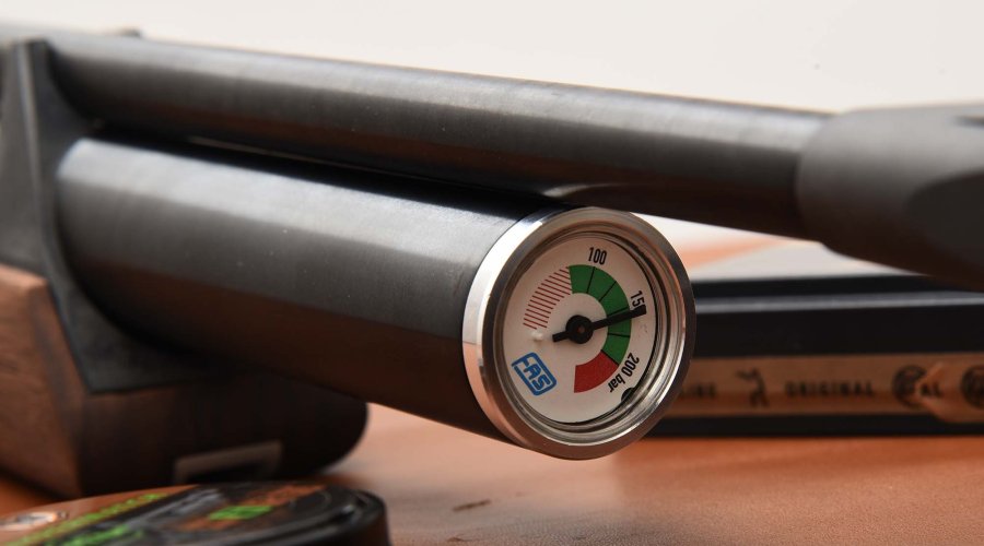 Carabina da tiro Chiappa Fas 611, propedeutica di classe Bombola carica nella carabina Chiappa Fas 611