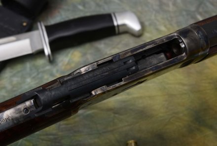 Leva aperta nel fucile Chiappa Firearms 1892 take-down