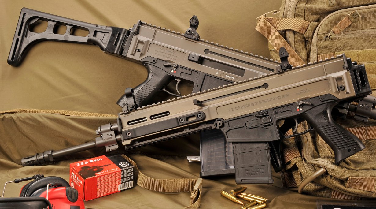 Fucile semi-automatico CZ-805 BREN S1 calibro .223 Remington