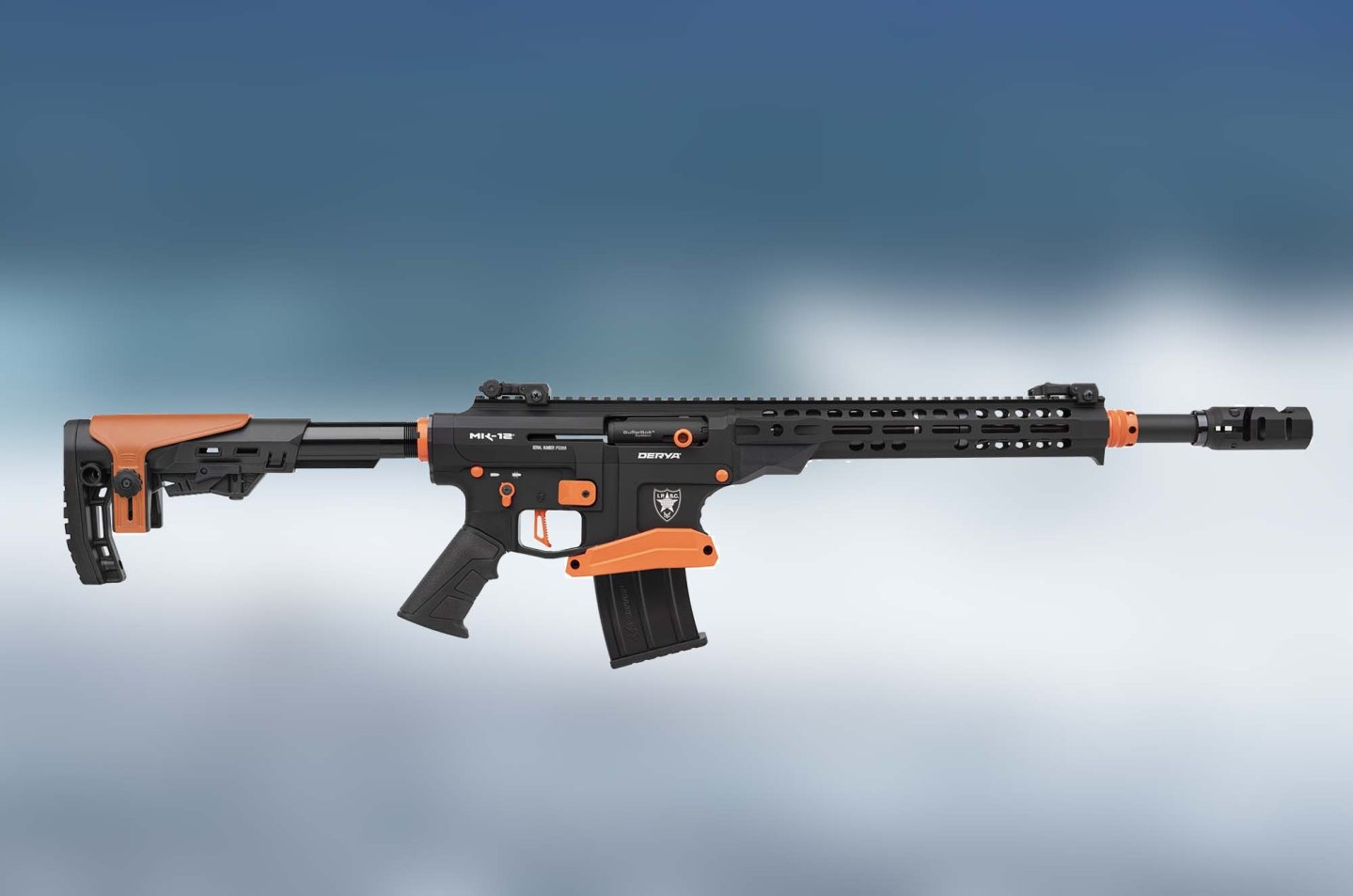 Derya MK-12 IPSC vista lato destro