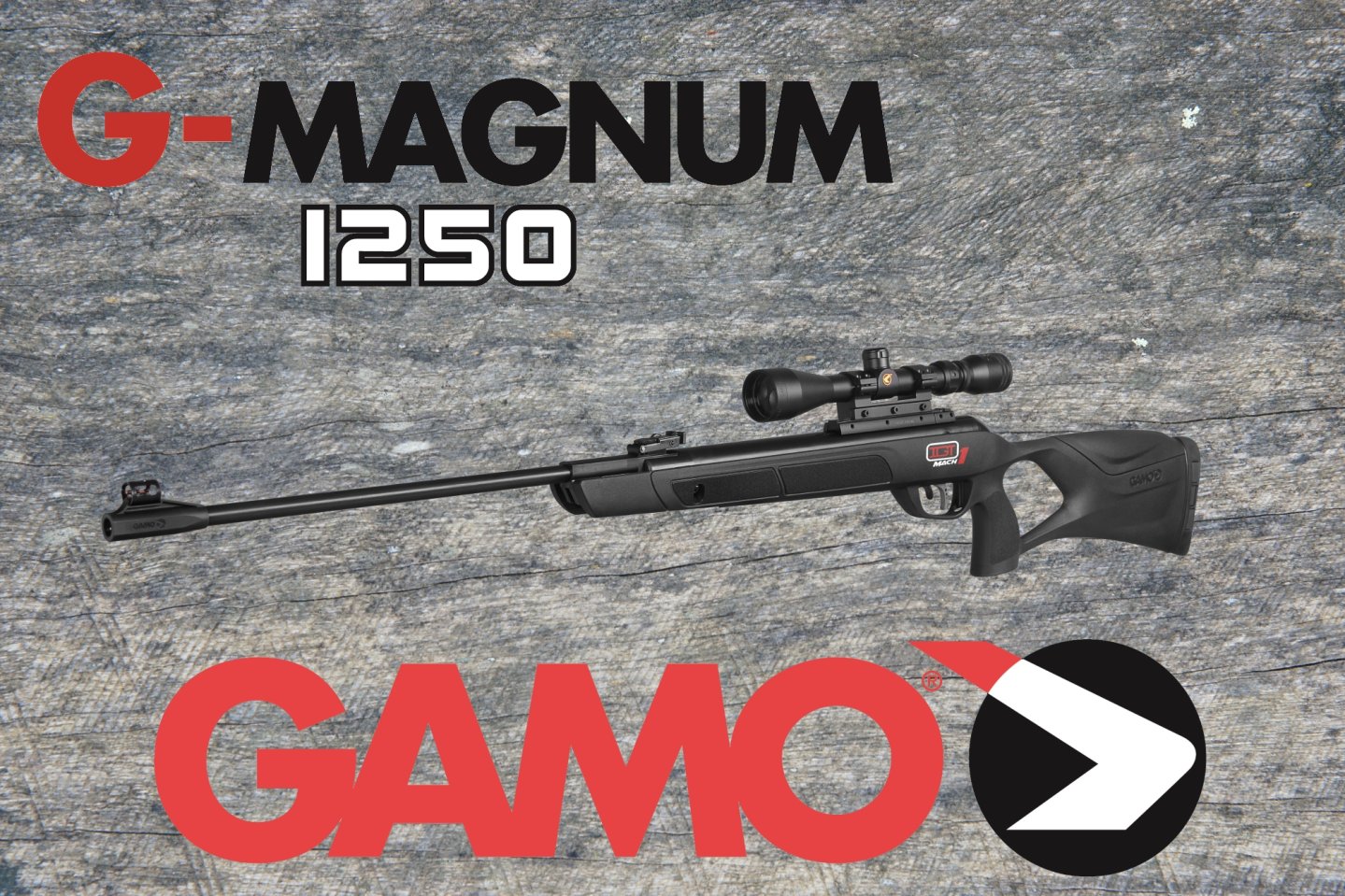 GAMO presenta la carabina ad aria compressa G-Magnum 1250