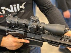 Haenel CR 308 il “Big Black Rifle” ora disponibile in Italia Ottica Zero Compromise 420 sulla carabina Haenel CR 308