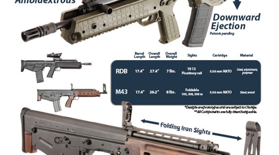 Kel-Tec RDB ed M43