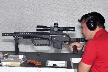 Fucile Victrix Pugio al tiro