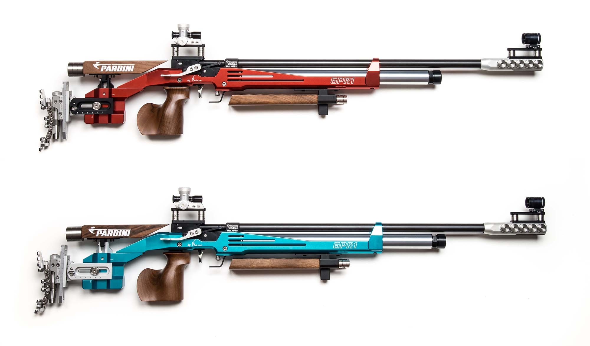 pardini: Pardini Armi GPR1 ora in versione Red e Blue