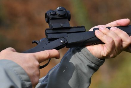 Pedersoli Black Widow Pedersoli Black Widow apertura bascula