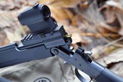 Pedersoli Black Widow Pedersoli Black Widow con mirino a punto rosso Aimpoint Micro T1