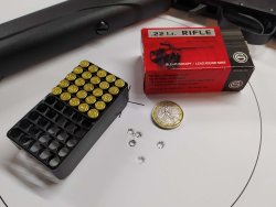 Pedersoli Black Widow Rosata a 25 metri con Pedersoli Black Widow