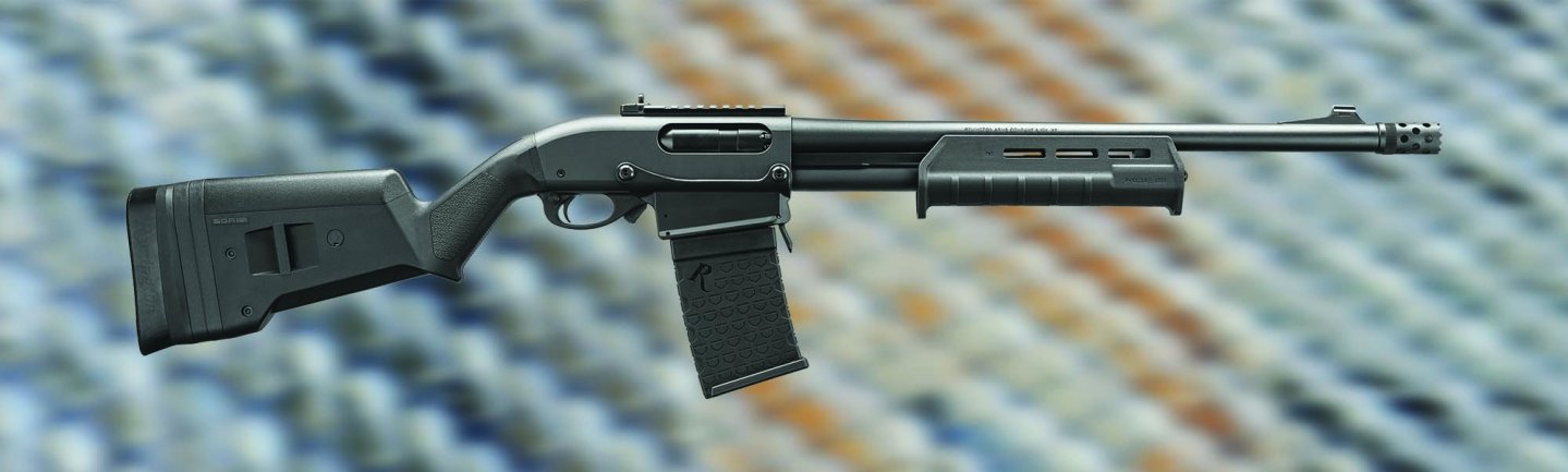 Fucili a pompa Remington 870 DM con caricatore estraibile Fucile a pompa Remington 870 DM lato destro