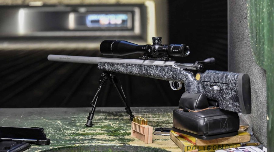 La carabina Sabatti EVO Tactical nella versione Chrome, in calibro .308 Winchester