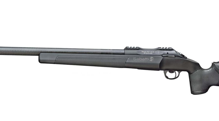Lato sinistro della carabina Sabatti Saphire Carbon Tactical
