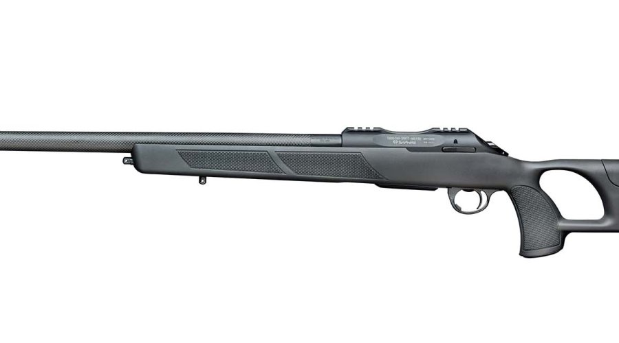 Lato sinistro della carabina Sabatti Saphire Carbon Varmint