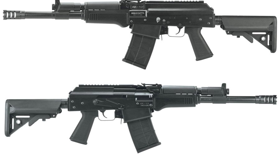 La Prima Armi S.r.l. di Pinasca (TO) distribuisce in Italia il fucile semi-automatico SDM - Sino Defense Manufacturing AK-12 calibro 12