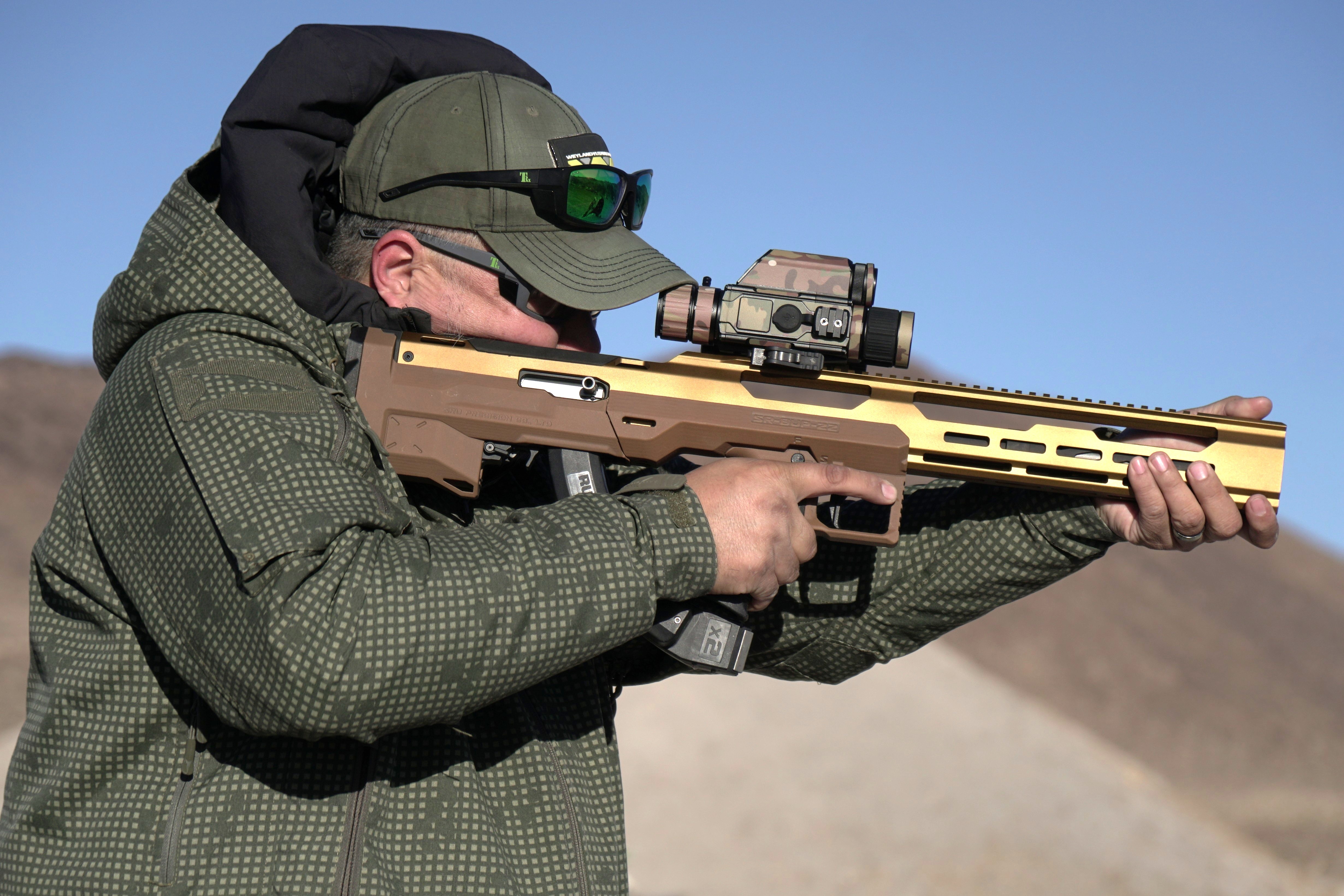 carabine: SRUNA-22, un kit di conversione con architettura bullpup per la carabina semiautomatica Ruger 10-22 carabine: SRUNA-22, un kit di conversione con architettura bullpup per la carabina semiautomatica Ruger 10-22