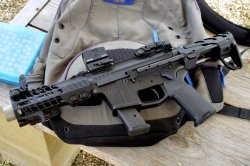 Tactical 73 TAC 9 NANO, il "black rifle" in 9x21 Vista intera della carabina Tactical 73 TAC 9 NANO