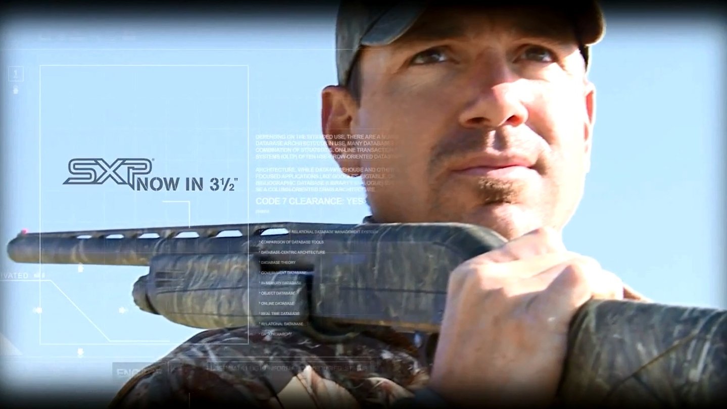 Winchester Super-X Pump con cameratura “Supermagnum” Winchester Super-X Pump con cameratura “Supermagnum”