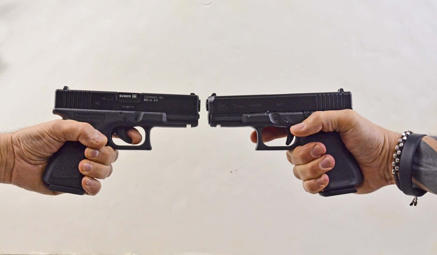 Walter Verini ddl sulle armi: botta e risposta Una replica a CO2 e una Glock 9x21