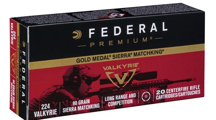 Confezione di Valkyrie Gold Medal Sierra Matchking .224