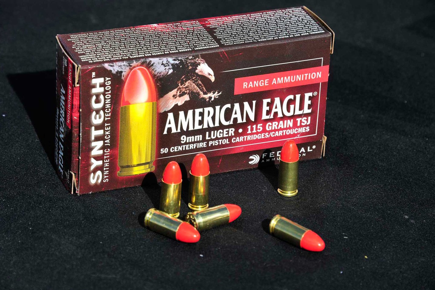 Federal Premium American Eagle Syntech, caricamenti per pistola La Federal Premium lancia la linea di munizionamenti per pistola American Eagle Syntech allo SHOT Show di Las Vegas