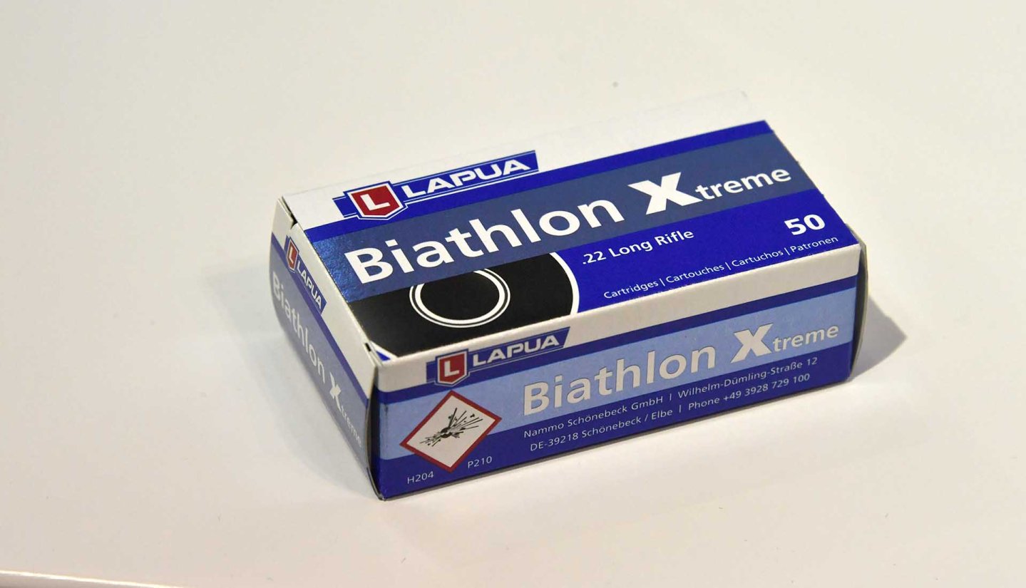 Nuove cartucce Lapua Biathlon Extreme Lapua Biathlon Extreme scatola cartucce