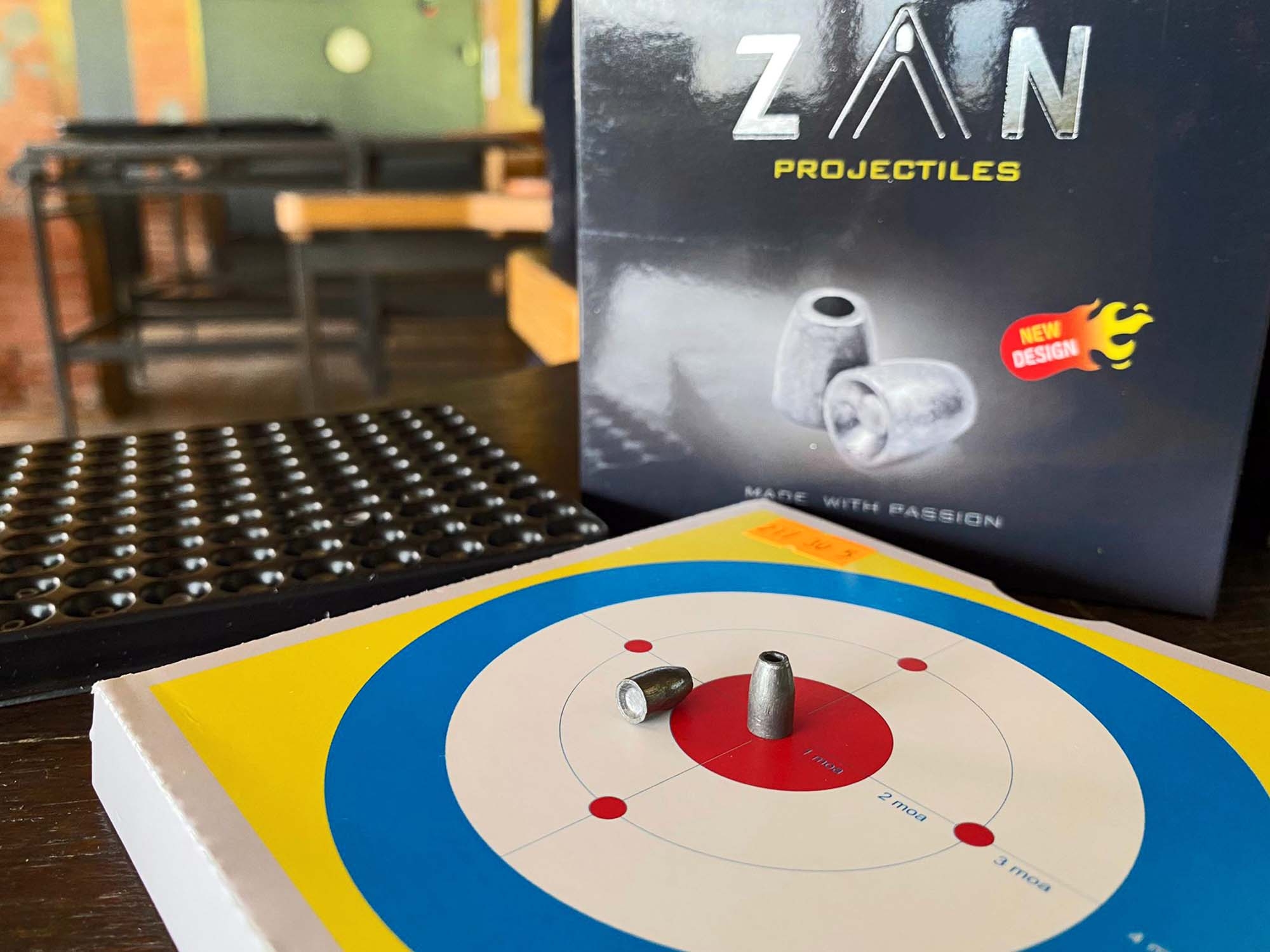 munizioni: Arrivano in Italia i pallini Slug di alta qualità ZAN per carabine PCP, in calibri dal 4,5 al 9 millimetri