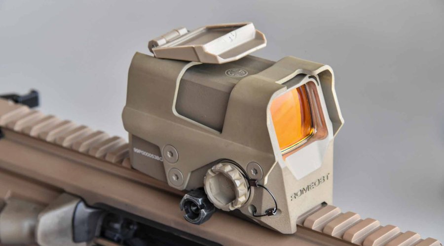 Ottica a punto rosso SIG Sauer Romeo 8T nella versione FDE 