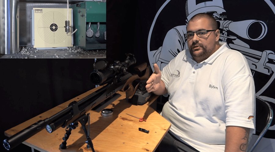 Tutorial: come montare correttamente un cannocchiale su un fucile ad aria compressa Bjoern AirBhudda con carabina ad aria Steyr LG110 HFT e ottica Aztec Optics test in poligono