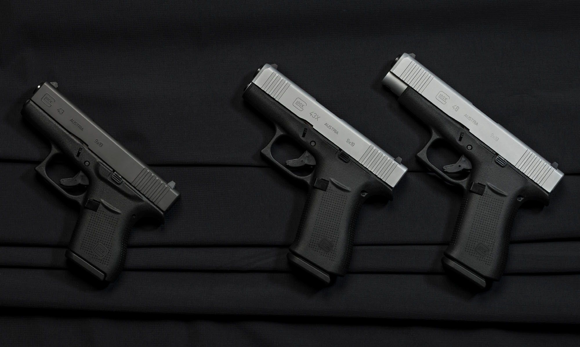 glock: Nuove pistole da GLOCK – anteprima SHOT Show 2019: due nuovi modelli da difesa G43X e G48 in 9 mm Luger