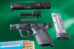 Smith & Wesson M&P 9 Shield calibro 9mm Pistola Smith & Wesson M&P 9 Shield smontata
