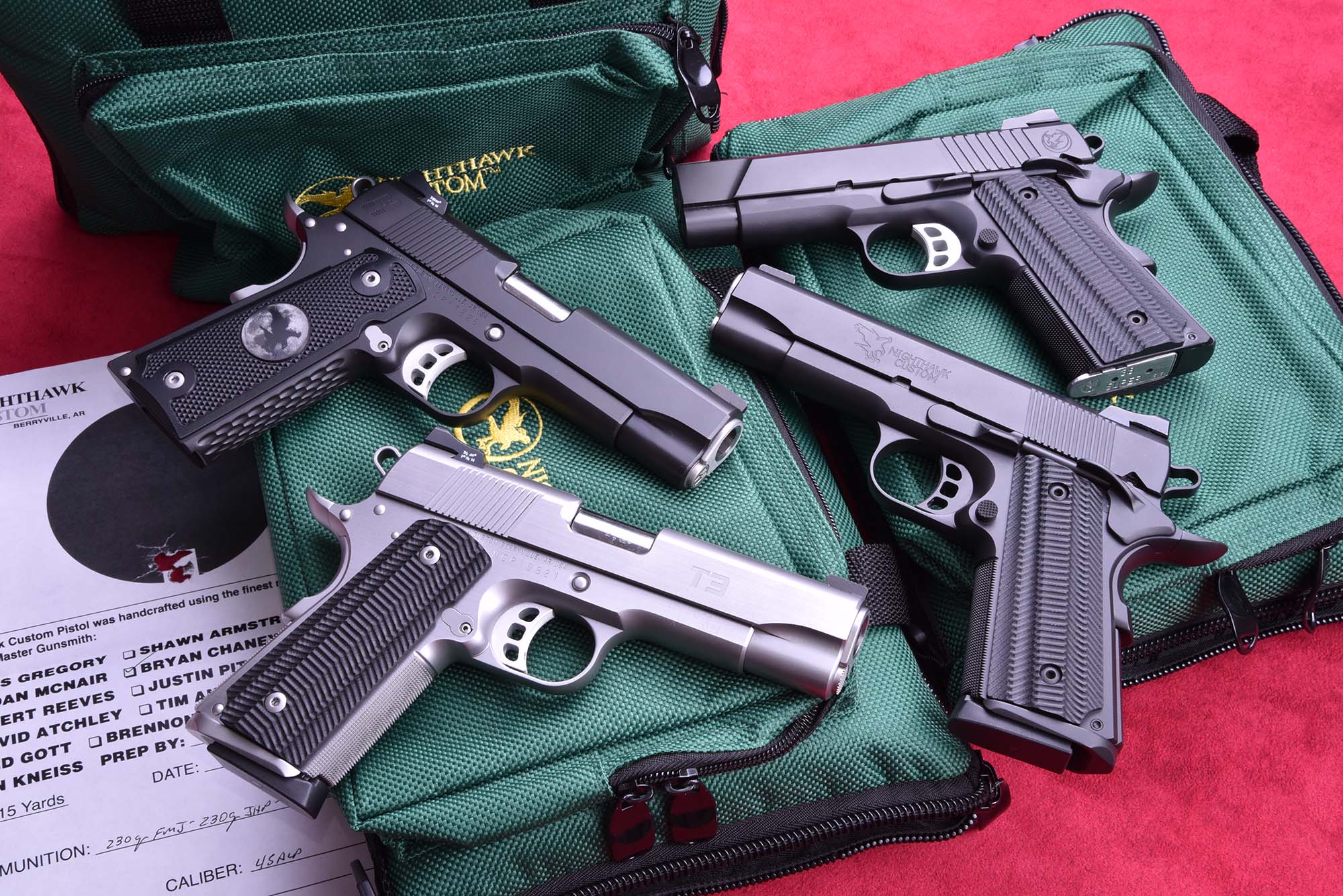 all-guns: Le pistole Nighthawk Custom arrivano in Italia grazie a All Guns