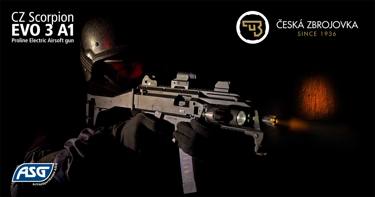 softair: ASG CZ “Scorpion” EVO-3/A1