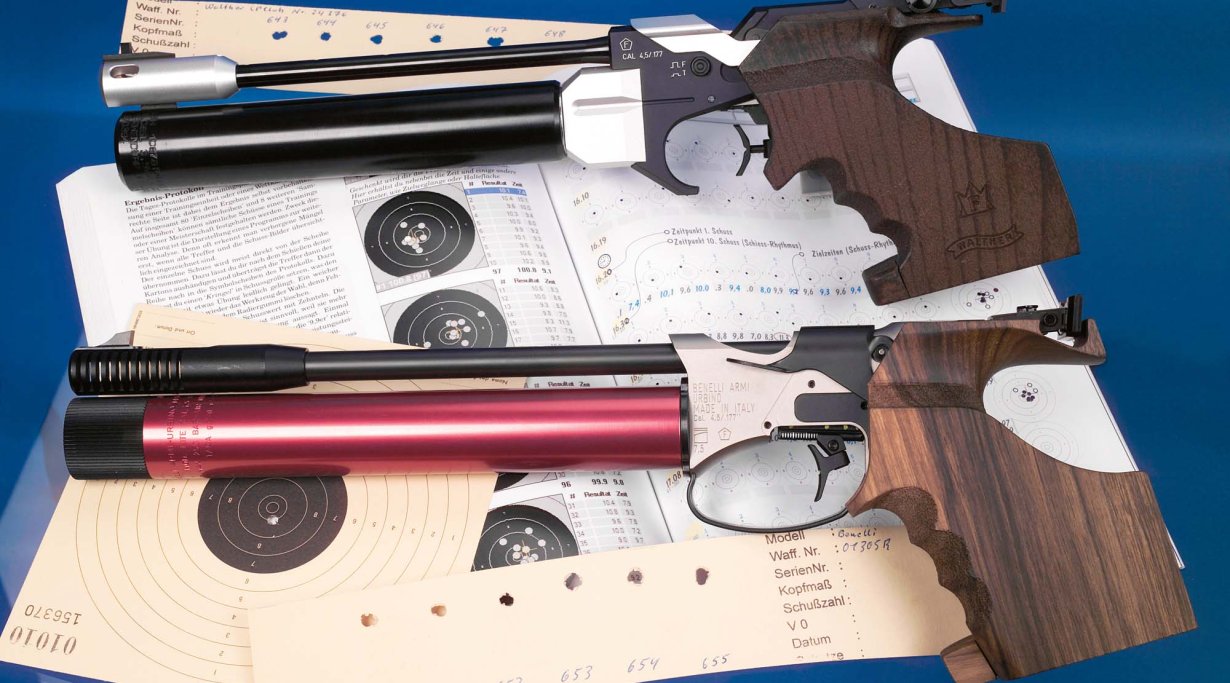 Walther LP300 Club e Benelli Kite
