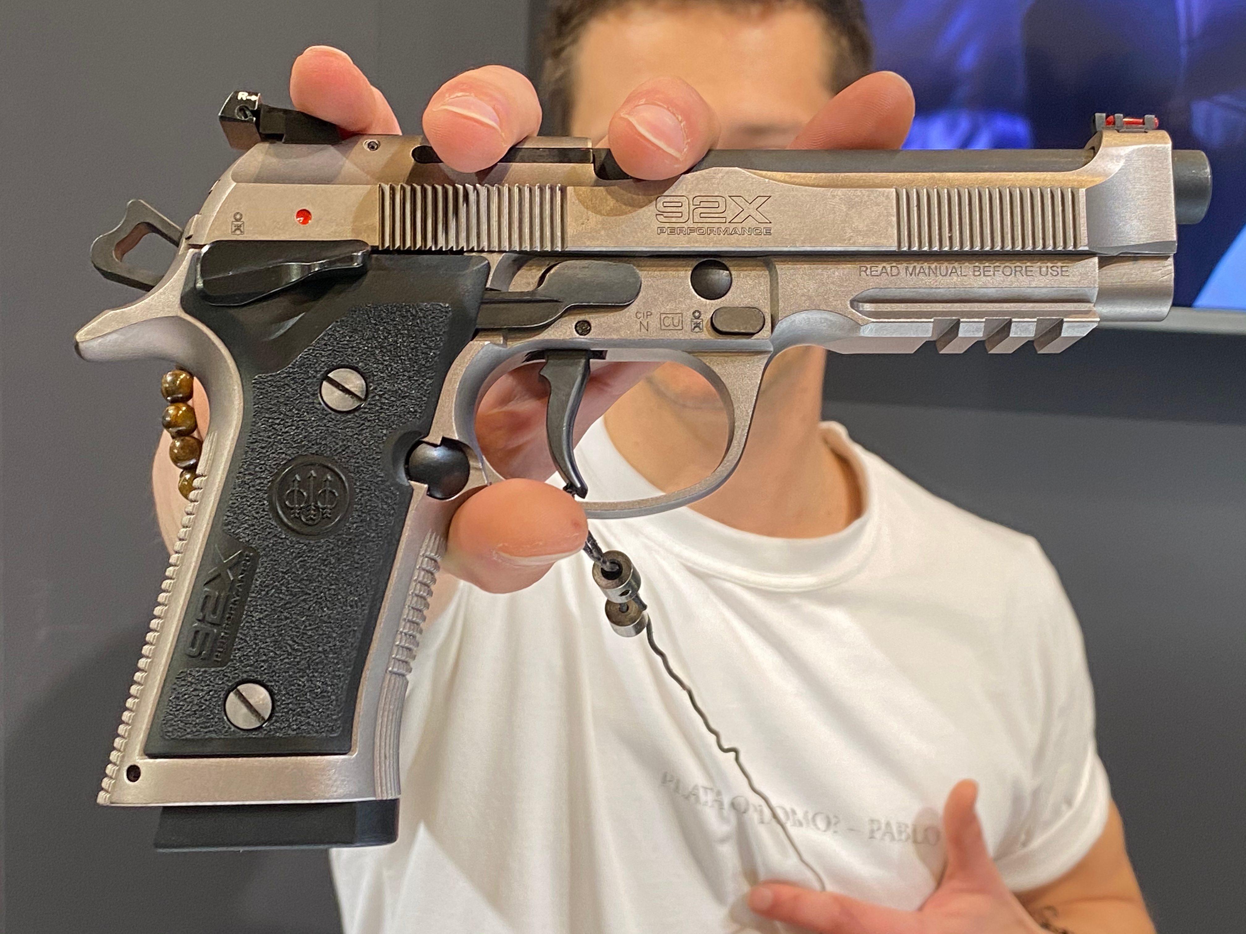 beretta: Beretta 92X Performance Production calibro 9x21 dettagli e video