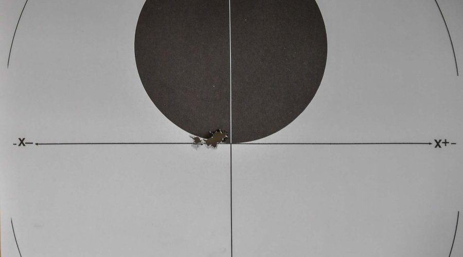 Rosata a 15 metri con Beretta Fusion Black
