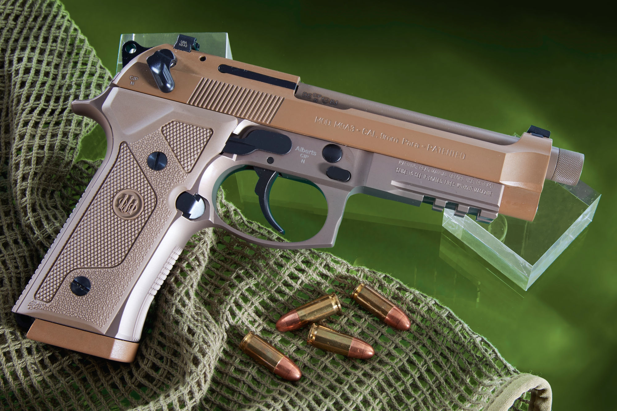 beretta: Test: Beretta M9A3 calibro 9 mm Luger