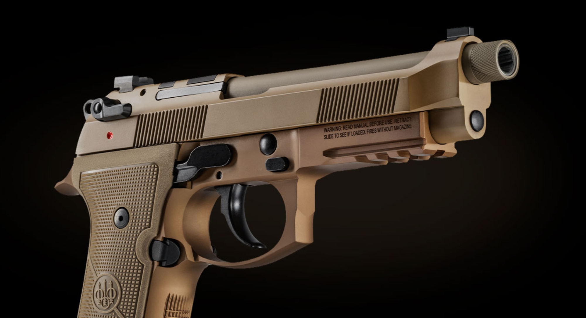 beretta: Beretta M9A4, anche la serie M9 è finalmente disponibile con predisposizione per l'ottica mini-reflex