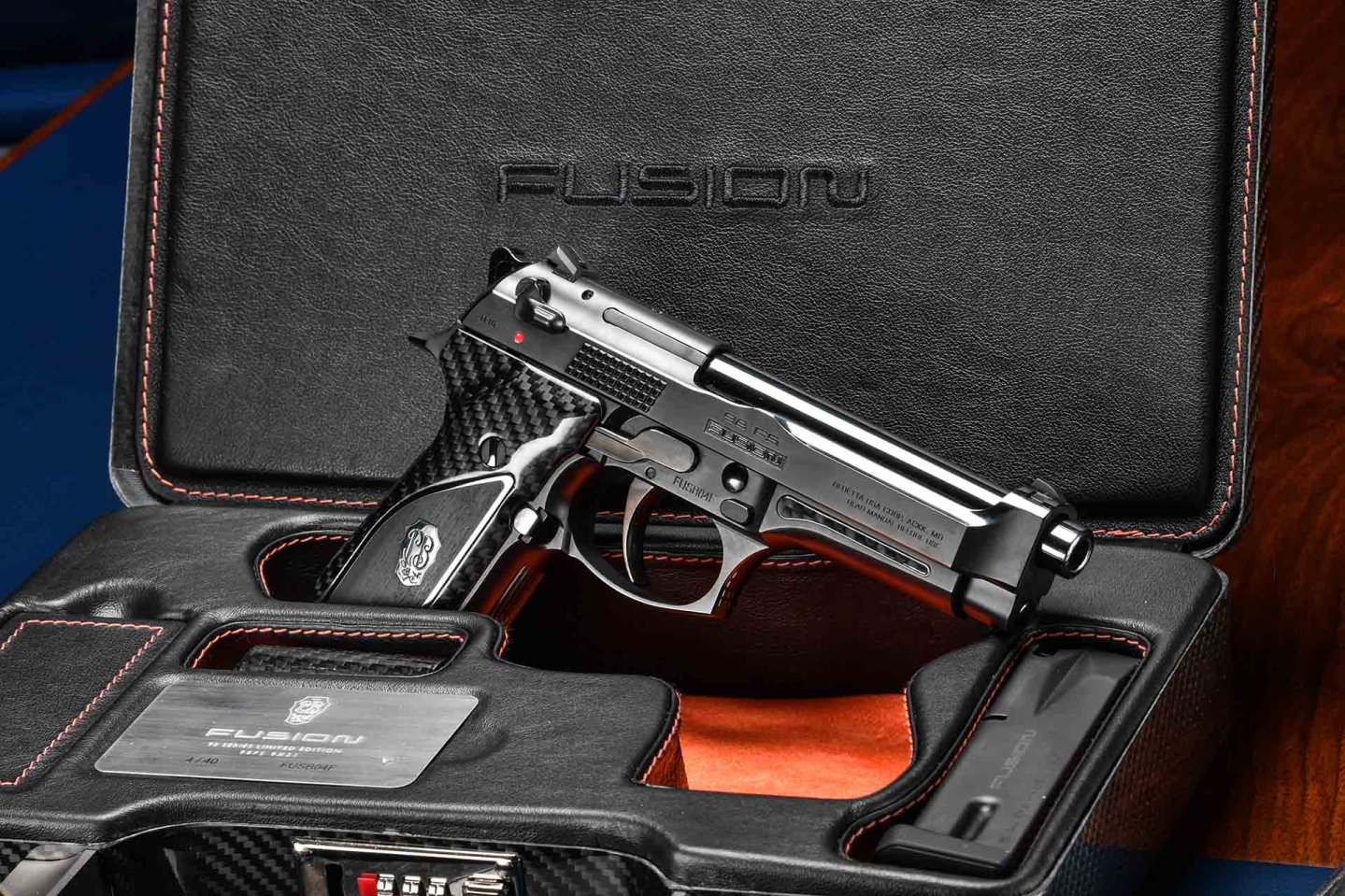 Pistole Beretta Premium: alla scoperta di tutti i modelli speciali Pistola Beretta Fusion Black