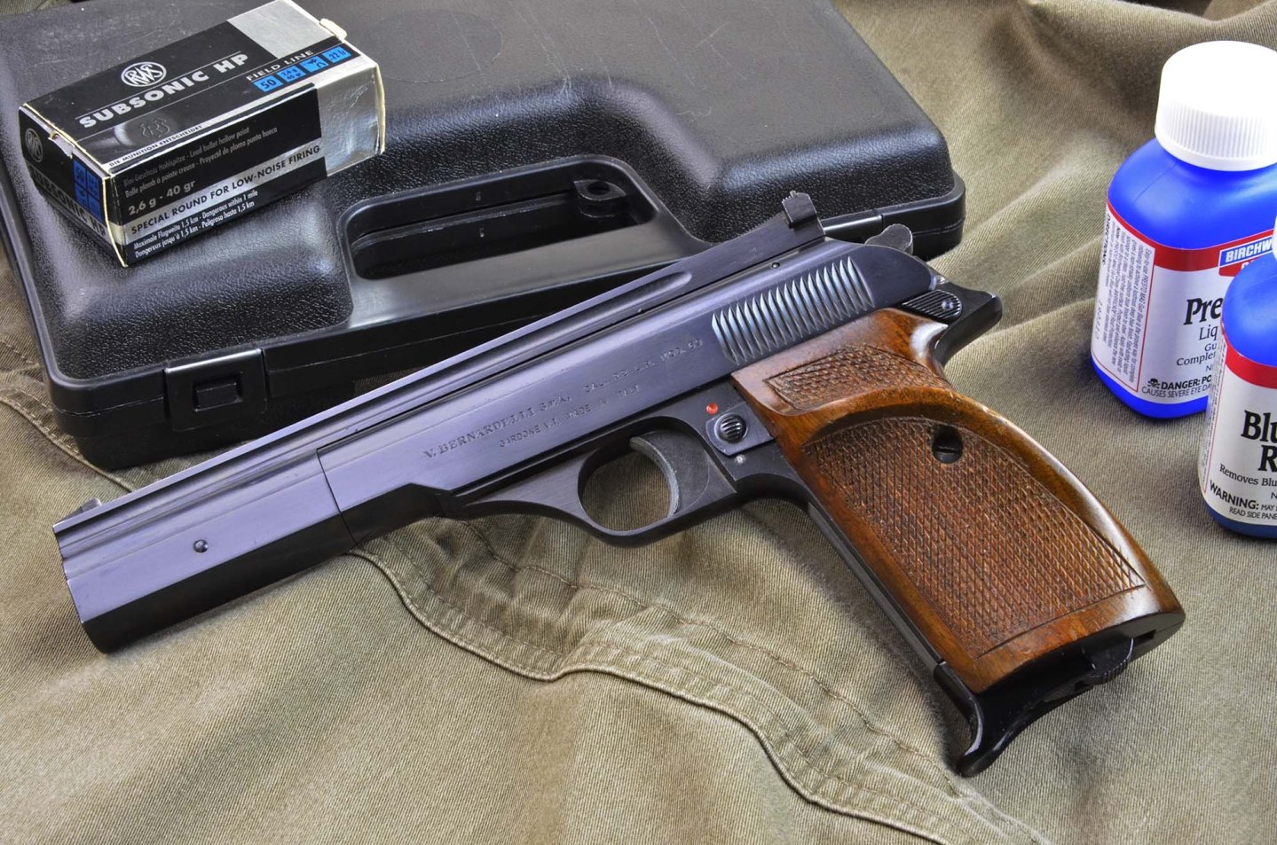 Pistola Bernardelli Modello 69 calibro .22 Long Rifle