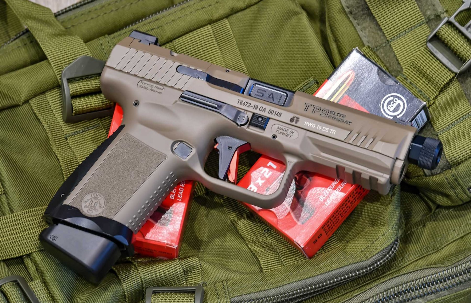 Canik TP9 Elite Combat Desert 9x21 all4shooters