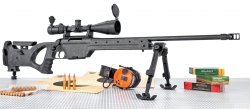 Steyr Mannlicher Ssg Carbon sniper Steyr Mannlicher Ssg Carbon calibro 308 con bipiede tattico e munizioni Remington e Federal