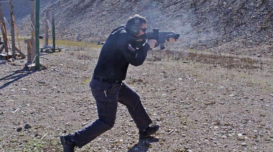 CZ Scorpion EVO 3 esercizio di tiro