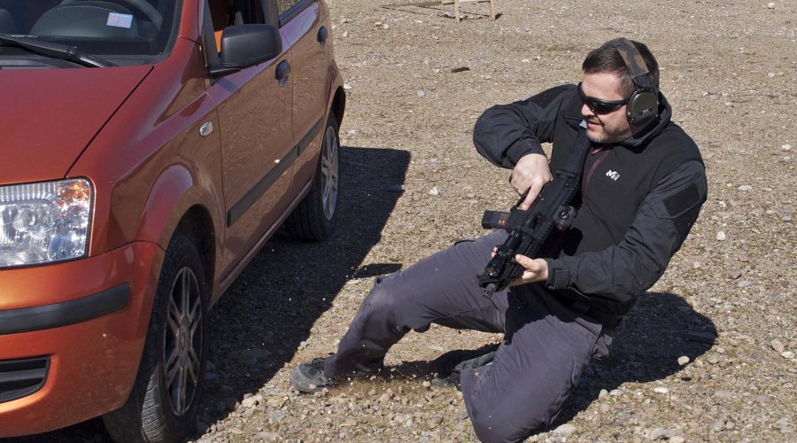 CZ Scorpion EVO 3 tiro copertura bassa