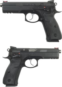 CZ75 SP-01 Shadow Bignami S.p.A. distribuisce in Italia la pistola semi-automatica CZ75 SP-01 Shadow calibro 9x21mm