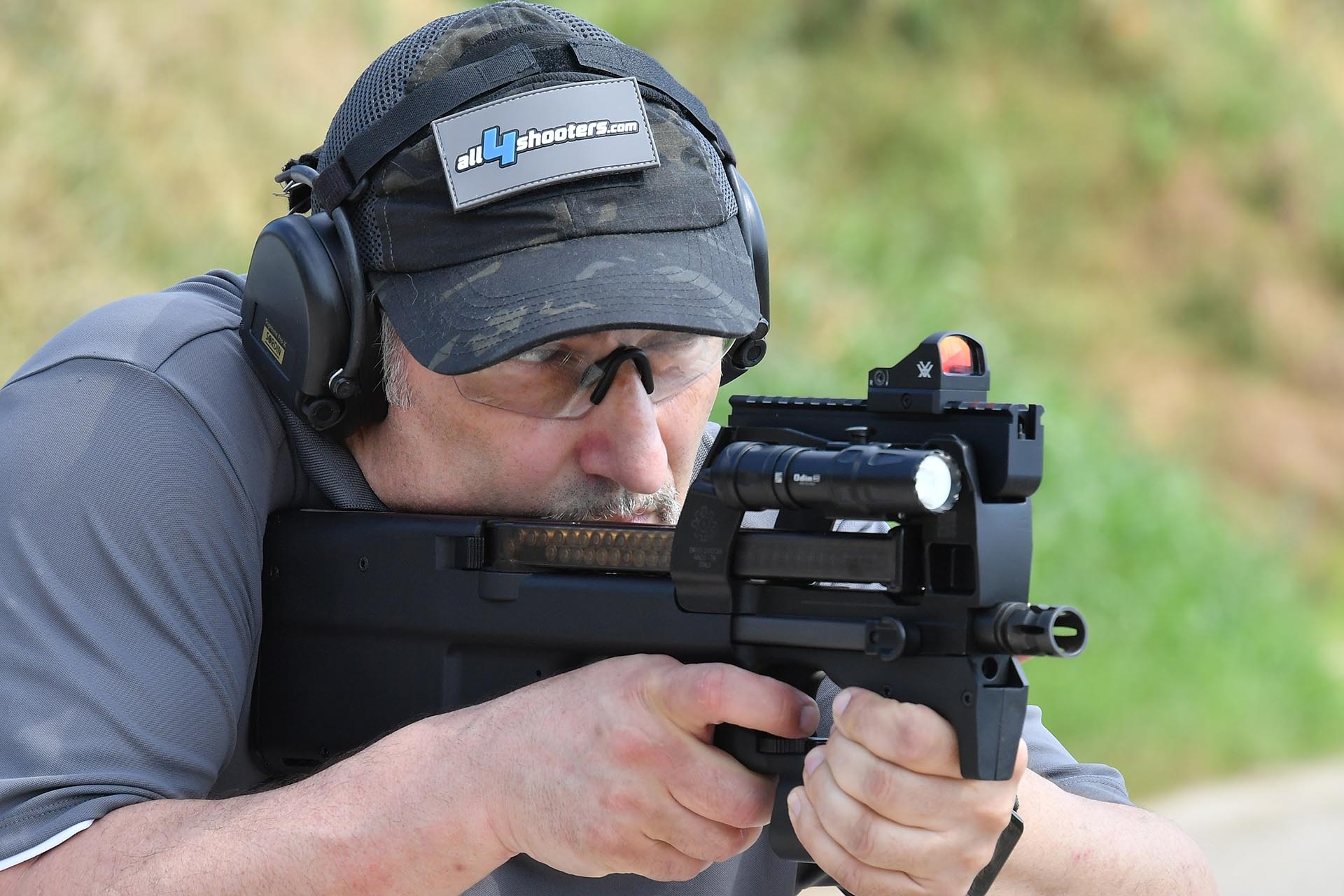 pistole: Prova in esclusiva! DR-15 Custom MK-90P, ovvero la PDW FN-P90 in 5,7x28mm classificata come pistola sportiva